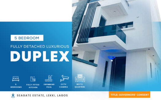 5-BEDROOM DUPLEX FOR SALE AT SEAGATE ESTATE LEKKI