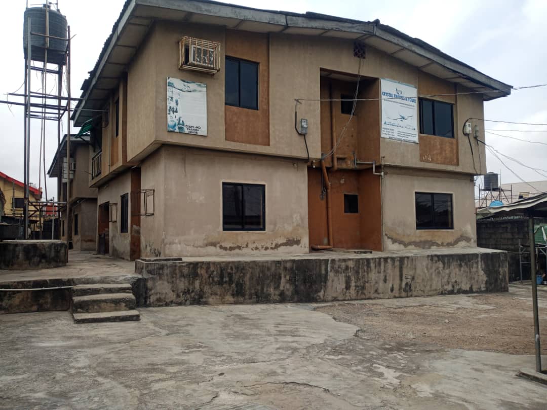 BLOCK OF 4 FLATS FOR SALE AT OSHODI » Castles Lifestyle