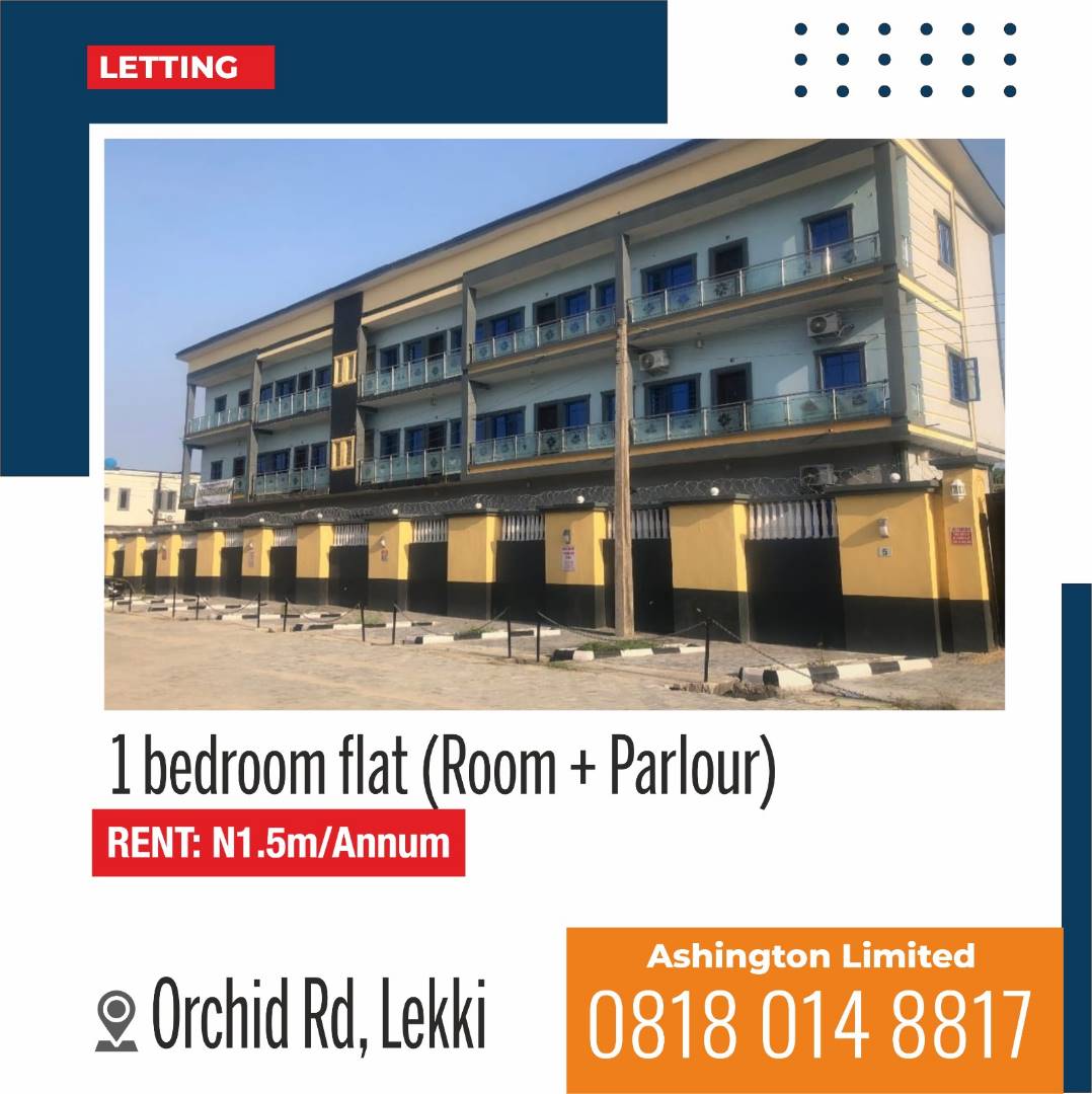 1 BEDROOM FLAT FOR RENT AT LEKKI » Castles Lifestyle